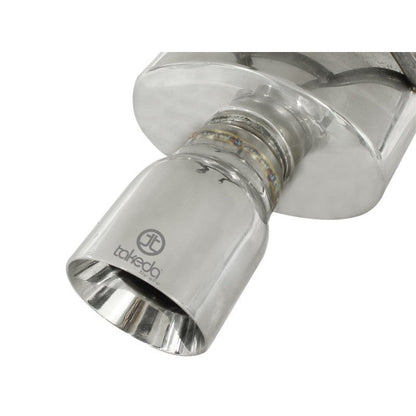 aFe Takeda Exhaust Axle-Back 06-11 Honda Civic Si L4 2.0L 2.5in 304 Stainless Steel