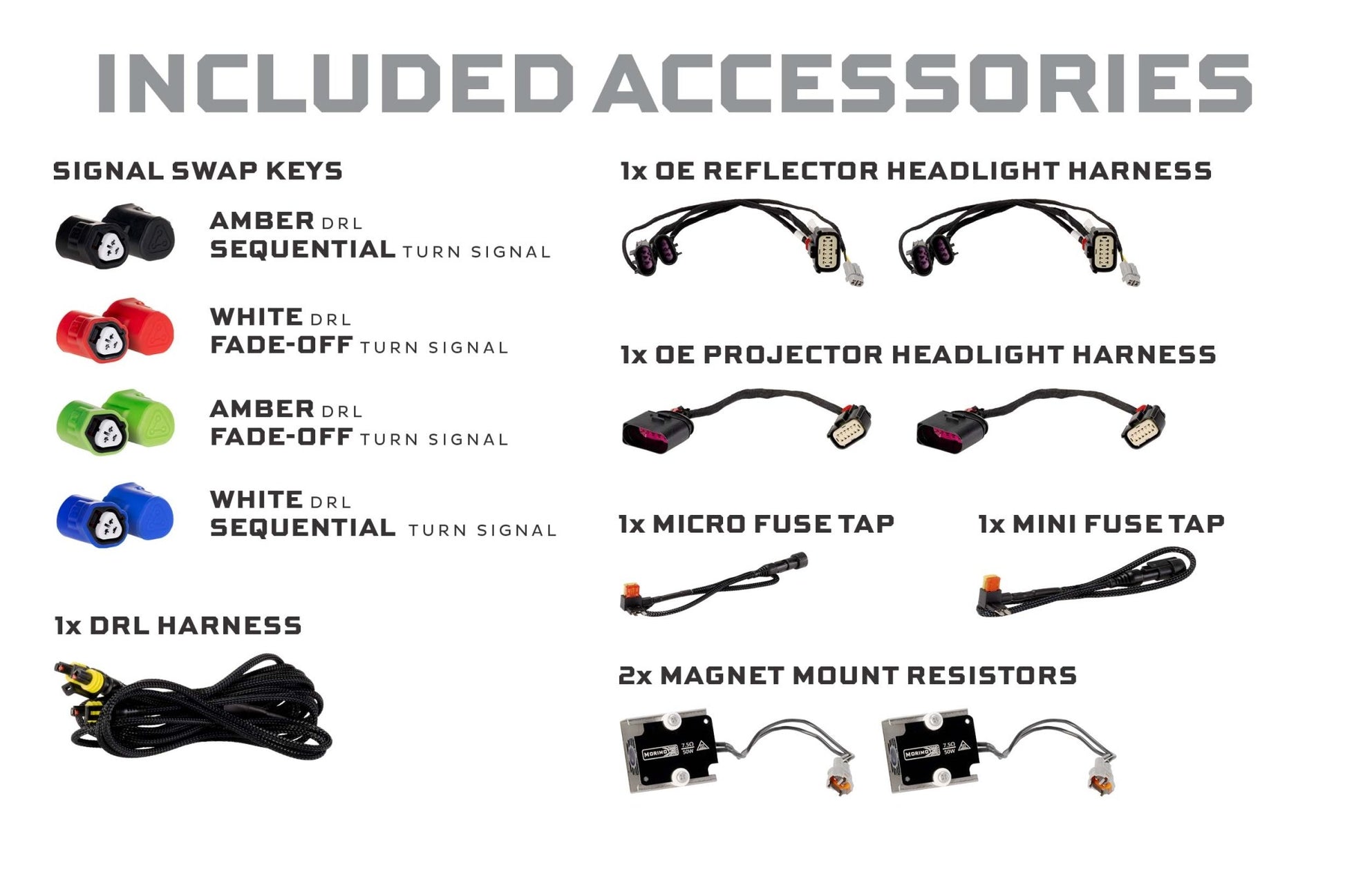 09 - 18 Dodge Ram: Morimoto XB Evo Headlights (Set) - Headlights - Morimoto