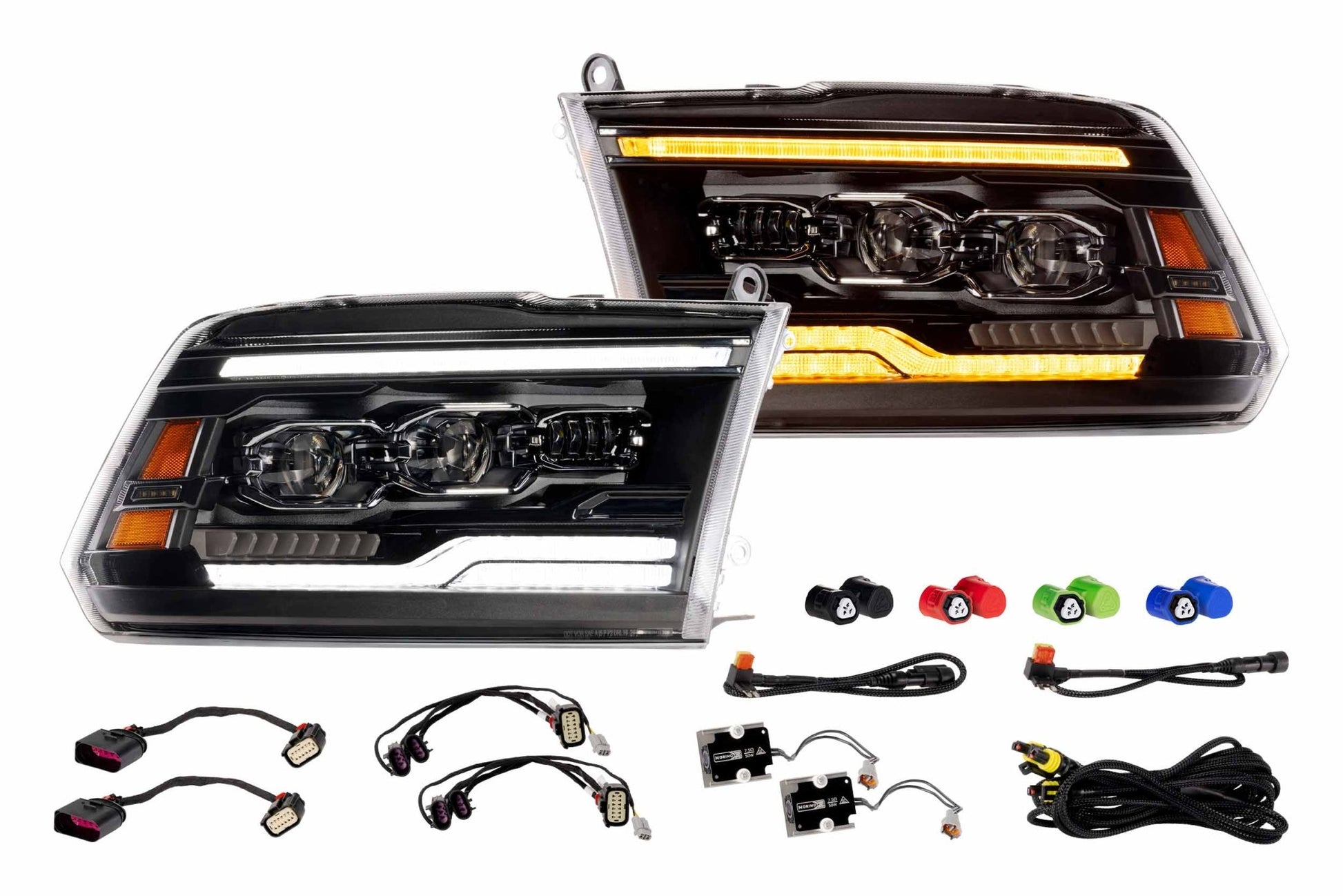 09 - 18 Dodge Ram: Morimoto XB Evo Headlights (Set) - Headlights - Morimoto