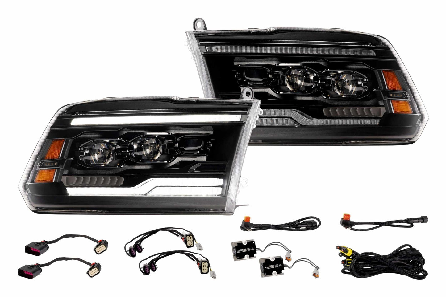 09 - 18 Dodge Ram: Morimoto XB Evo Hybrid Headlights - Headlights - Morimoto