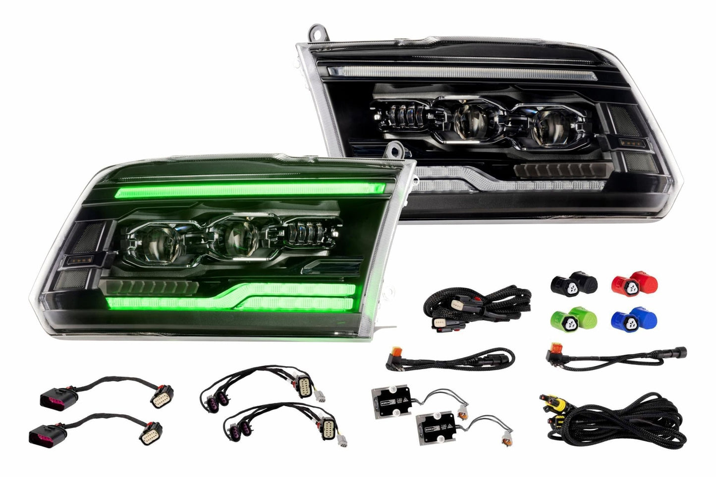 09 - 18 Dodge Ram: Morimoto XRGB Evo Headlights - Headlights - Morimoto