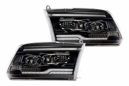 09 - 18 Dodge Ram: Morimoto XRGB Evo Headlights - Headlights - Morimoto