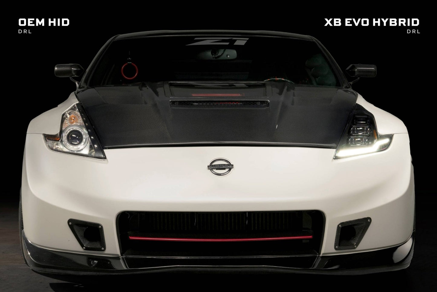 09 - 21 Nissan 370Z: Morimoto XB Evo Hybrid Headlights (Set) - Headlights - Morimoto