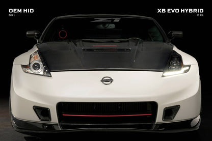 09 - 21 Nissan 370Z: Morimoto XB Evo Hybrid Headlights (Set) - Headlights - Morimoto
