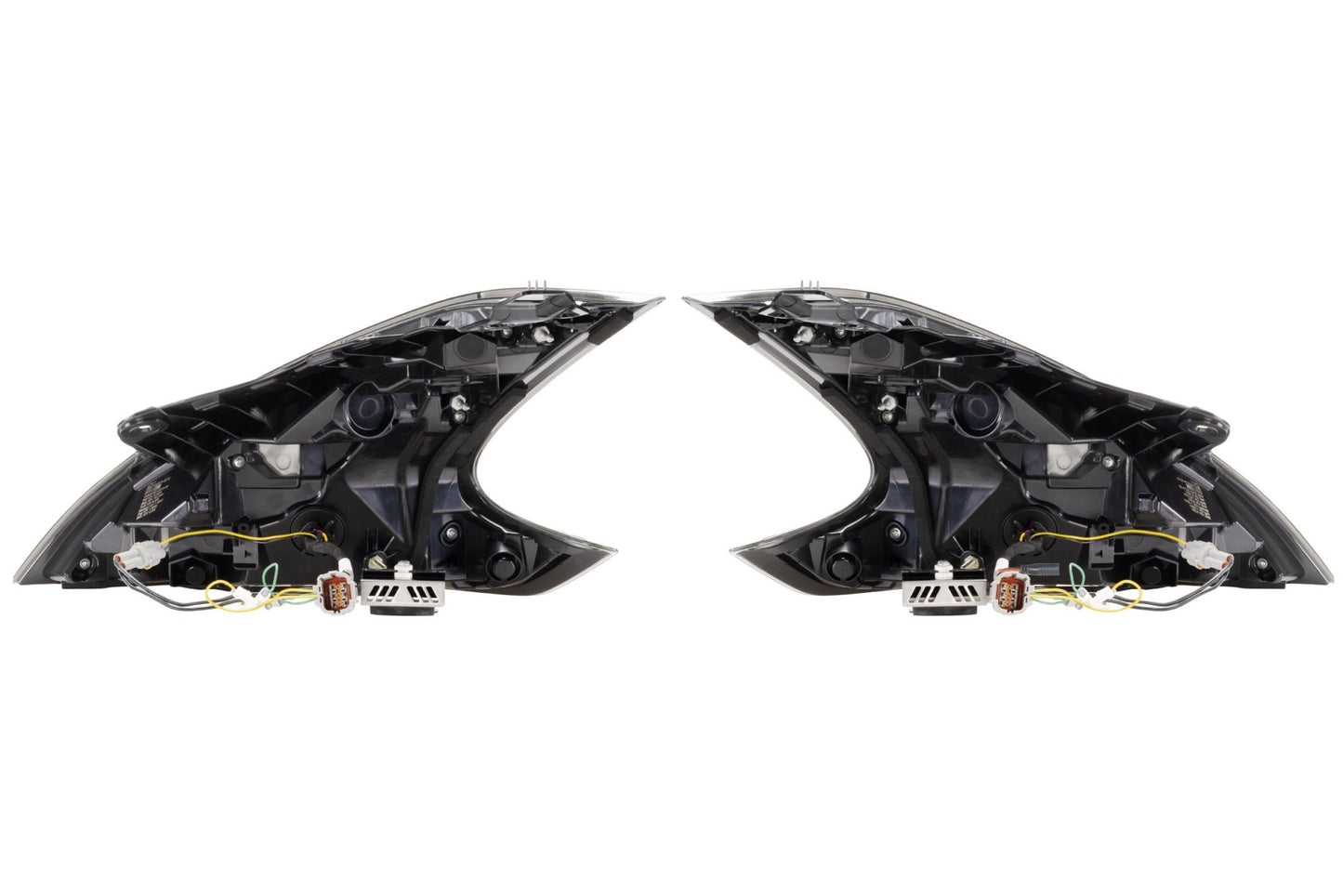 09 - 21 Nissan 370Z: Morimoto XB LED Tail Lights (Gen II / Black Red / Set) - Tail Lights - Morimoto