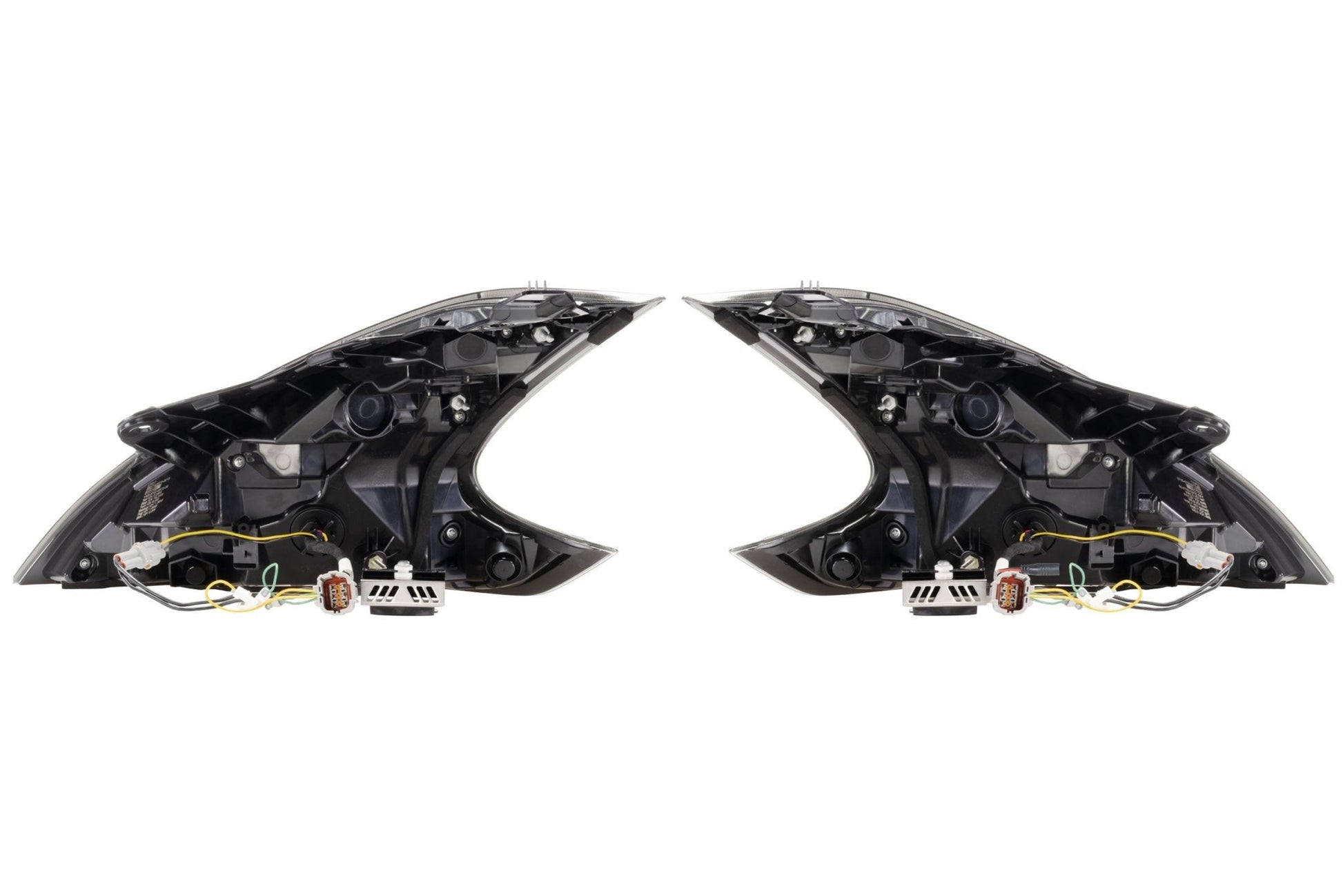 09 - 21 Nissan 370Z: Morimoto XB LED Tail Lights (Gen II / Black Red / Set) - Tail Lights - Morimoto