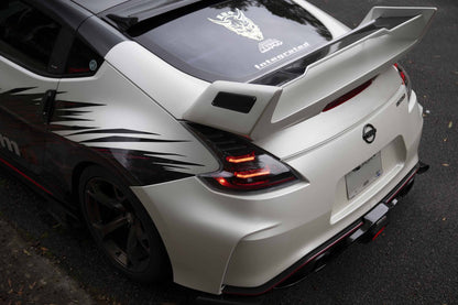 09 - 21 Nissan 370Z: Morimoto XB LED Tail Lights (Gen II / Black Red / Set) - Tail Lights - Morimoto