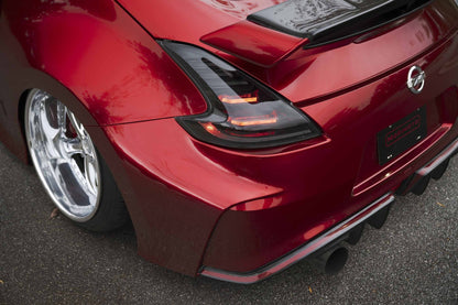 09 - 21 Nissan 370Z: Morimoto XB LED Tail Lights (Gen II / Smoked / Set) - Tail Lights - Morimoto