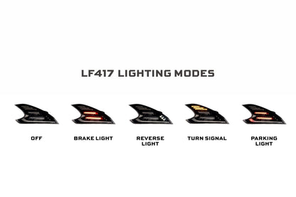 09 - 21 Nissan 370Z: Morimoto XB LED Tail Lights (Gen II / Smoked / Set) - Tail Lights - Morimoto