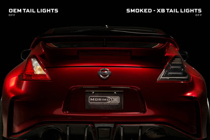 09 - 21 Nissan 370Z: Morimoto XB LED Tail Lights (Gen II / Smoked / Set) - Tail Lights - Morimoto