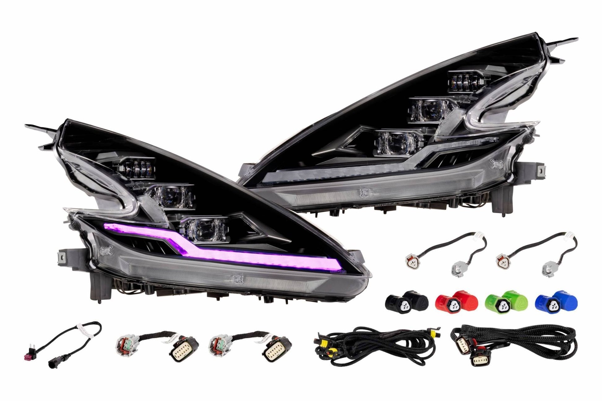 09 - 21 Nissan 370Z: Morimoto XRGB Evo Headlights (Set) - Headlights - Morimoto