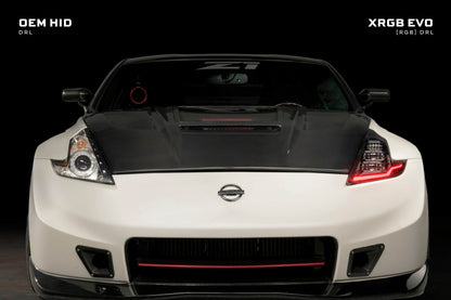 09 - 21 Nissan 370Z: Morimoto XRGB Evo Headlights (Set) - Headlights - Morimoto