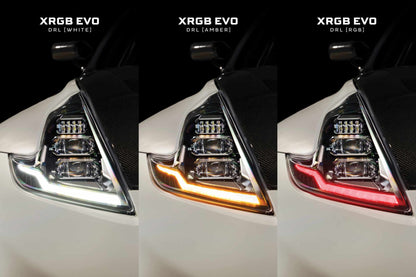 09 - 21 Nissan 370Z: Morimoto XRGB Evo Headlights (Set) - Headlights - Morimoto