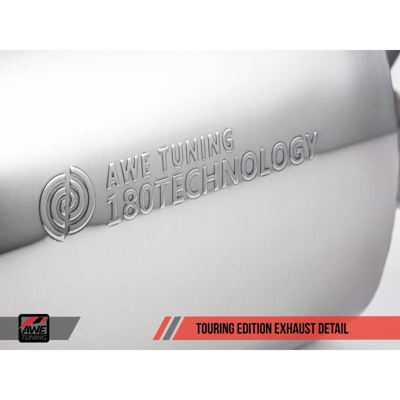 AWE Tuning Mk5 Jetta 2.0T - GLI Touring Edition Exhaust - Polished Silver Tips