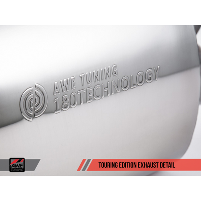 AWE Tuning Mk5 Jetta 2.0T - GLI Touring Edition Exhaust - Polished Silver Tips