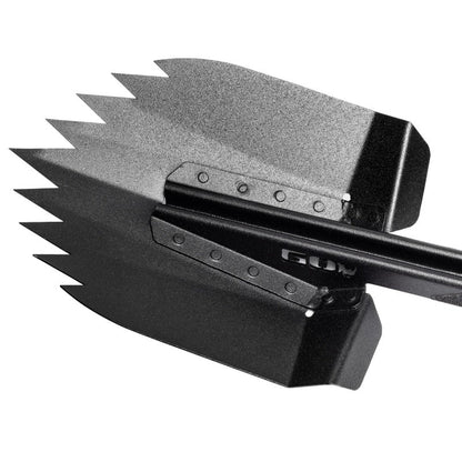 Go Rhino Xventure Gear Sharktooth Stackable Shovel - Textured Black