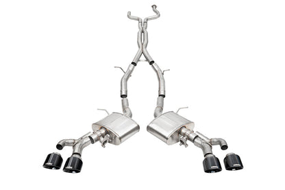 Corsa 22-25 Cadillac CT4 V Blackwing 3in Active Valve Cat-Back - 4.5in Black Tip