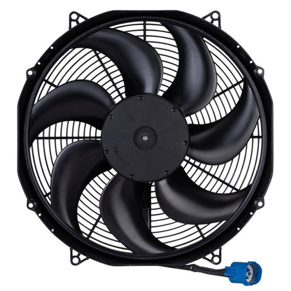 SPAL 500W 15.2in Flush Mount Brushless Fan w/Jumper Harness