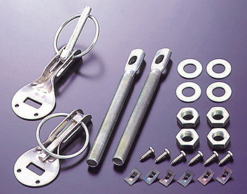Cusco Body Pins For hood Aluminum-Silver Universal
