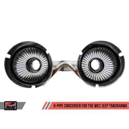 AWE Tuning 2020 Jeep Grand Cherokee SRT/Trackhawk Track Edition Exhaust - Use w/Stock Tips