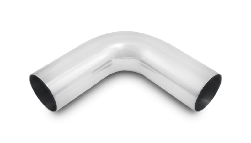Vibrant 1.75in O.D. Universal Aluminum Tubing (90 degree bend) - Polished