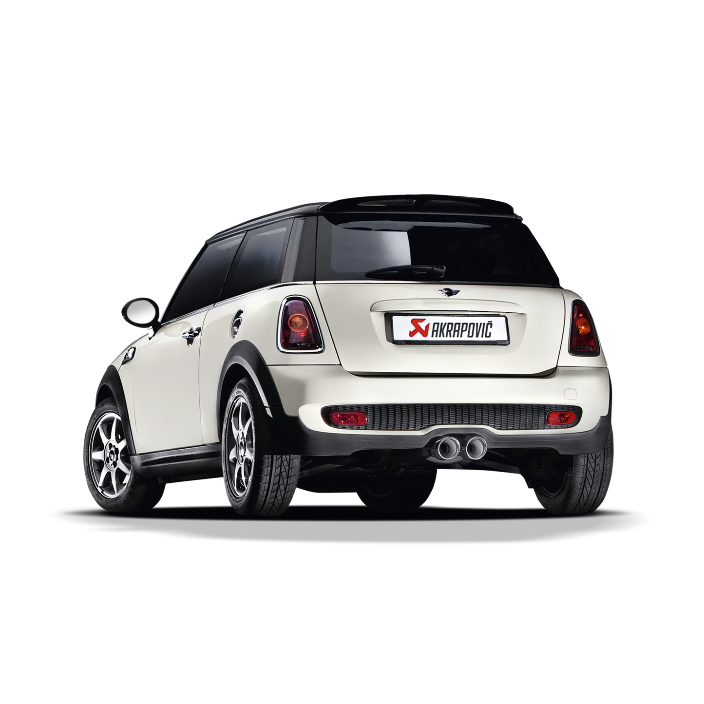 Akrapovič Evolution Line Catback Exhaust System (SS) w/Carbon Tips - 2008-2014 MINI Cooper S (R56)