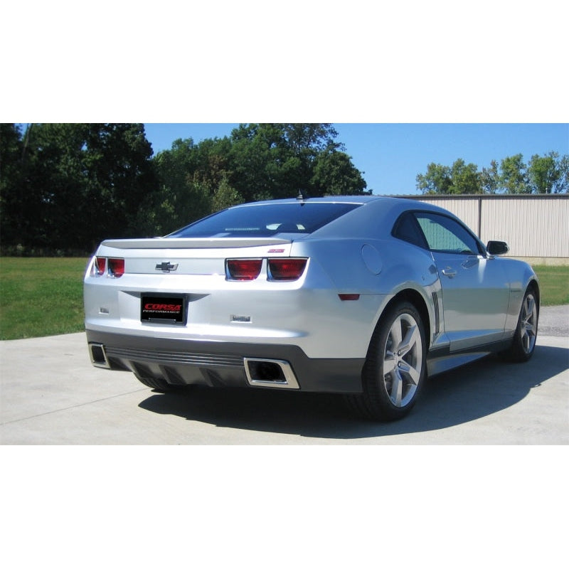 Corsa 10-15 Chevrolet Camaro SS 6.2L V8 Manual Xtreme 3in Cat-Back (No Tips Uses Factory Bezels)