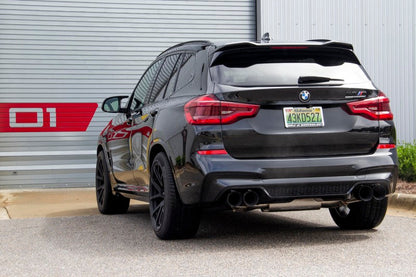 Dinan 20-25 BMW X3 M/X4 M (F97/F98) Free Flow Axleback Exhaust System - Black Tips