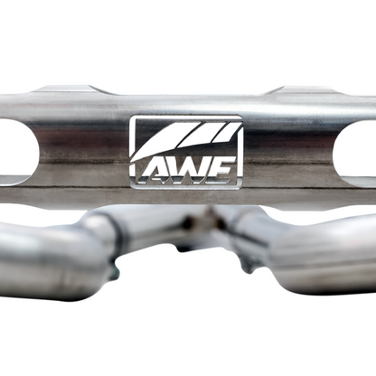 AWE Tuning BMW F8X M3/M4 Track Edition Catback Exhaust - Diamond Black Tips