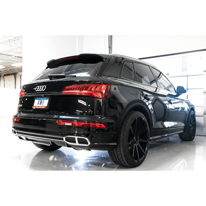 AWE Tuning Audi B9 SQ5 Non-Resonated Touring Edition Cat-Back Exhaust - No Tips (Turn Downs)