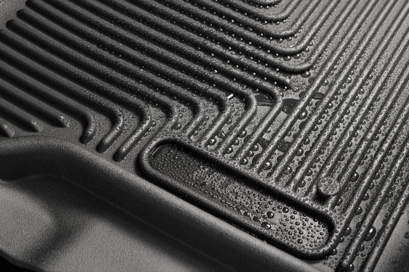 Husky Liners 15-23 Ford F-150 Super/Super Crew Cab WeatherBeater Black Front Floor Liners