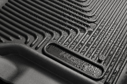 Husky Liners 15-23 Ford F-150 Super/Super Crew Cab WeatherBeater Black Front Floor Liners