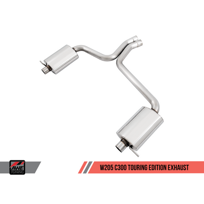 AWE Tuning Mercedes-Benz W205 C300 Touring Edition Exhaust