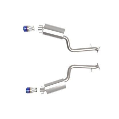 aFe Lexus IS350 14-22 V6-3.5L Takeda Axle-Back Exhaust System- Blue Tip