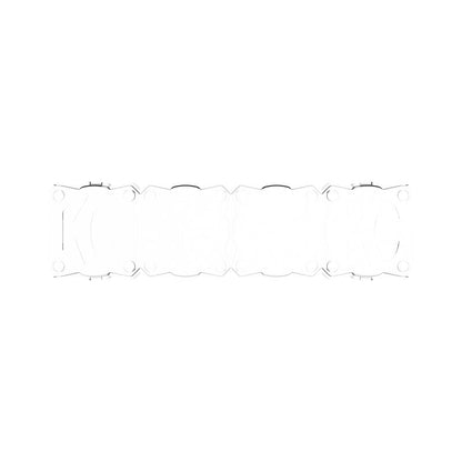 KC HiLiTES FLEX ERA LED Light Bar 10in. Light Shield - Clear (SHIELD ONLY)