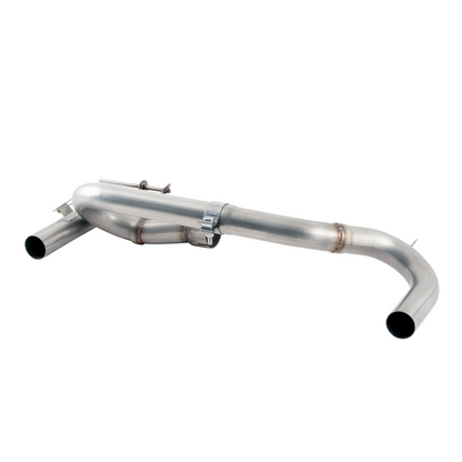 AWE Tuning BMW F3X 340i Touring Edition Axle-Back Exhaust - Chrome Silver Tips (90mm)