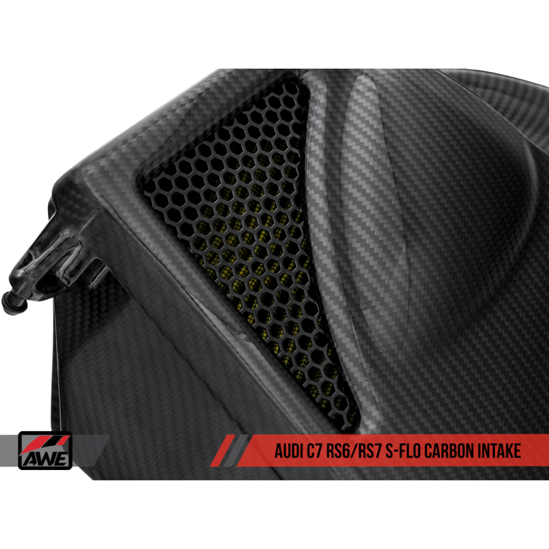 AWE Tuning Audi C7 RS6 / RS7 4.0T S-FLO Carbon Intake V2