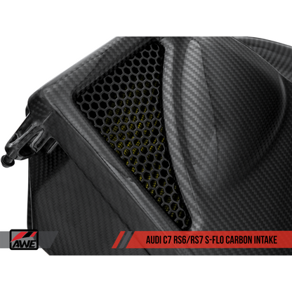 AWE Tuning Audi C7 RS6 / RS7 4.0T S-FLO Carbon Intake V2