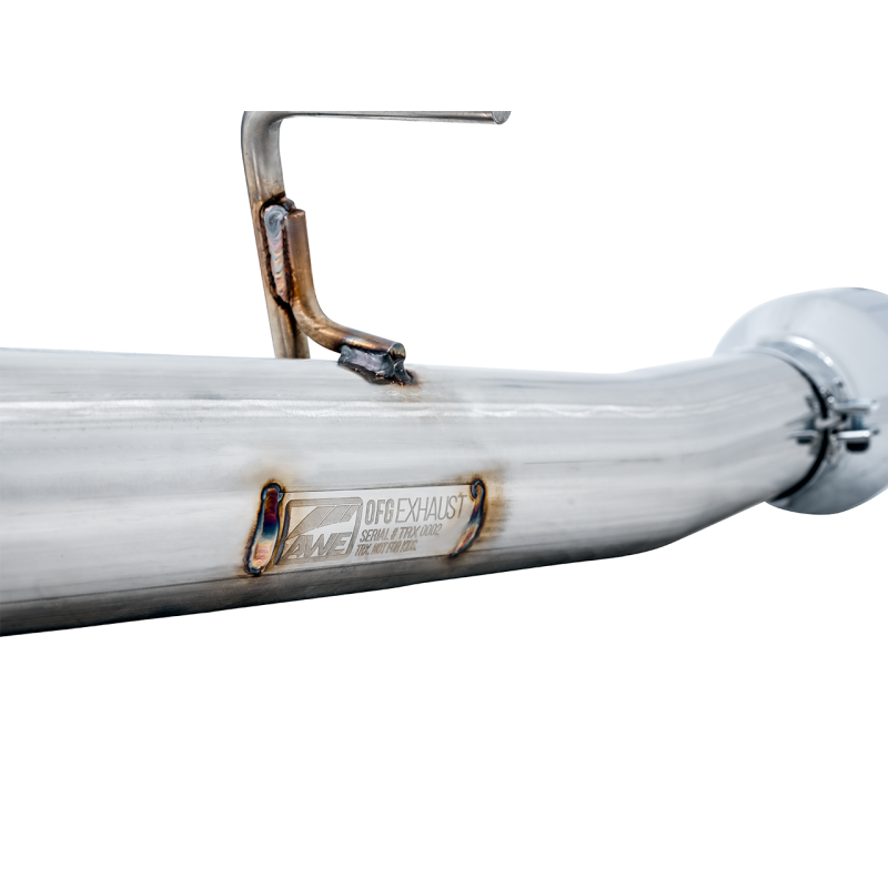 AWE Tuning 2021 RAM 1500 TRX 0FG Cat-Back Exhaust - Chrome Silver Tips