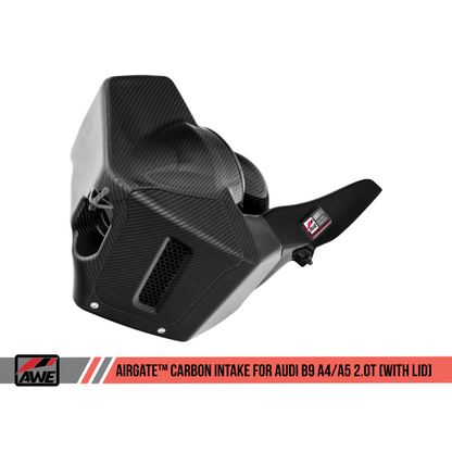 AWE Tuning Audi B9 A4/A5 2.0T Quattro Carbon Fiber AirGate Intake w/ Lid