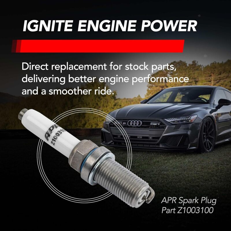 APR EA888.3/4/EA855.2/EA824 Iridium Pro Spark Plug - Heat Range 9 - 14mm x 26.5mm x 16mm - SINGLE