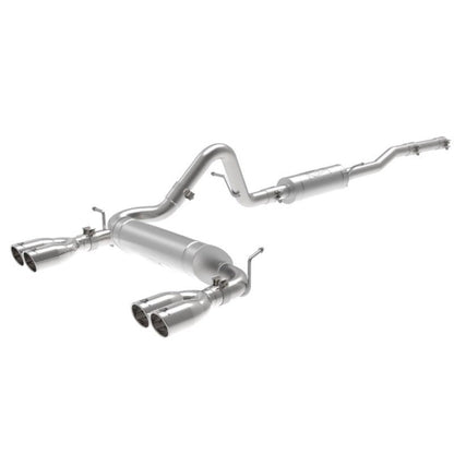 aFe Vulcan Series 2.5in 304SS Cat-Back Exhaust 07-18 Jeep Wrangler (JK) V6-3.6/3.8L w/ Polished Tips