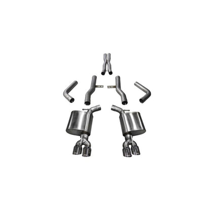 Corsa 17-18 Dodge Challenger 5.7L V8 Xtreme Cat-Back Dual Rear Exit w/3.5in Polished Tips