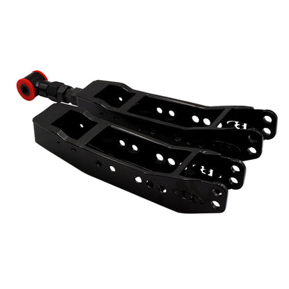 BLOX Racing Rear Lower Control Arms - Black (2013+ Subaru BRZ/Toyota 86 / 2008-2023 Subaru WRX/STI)