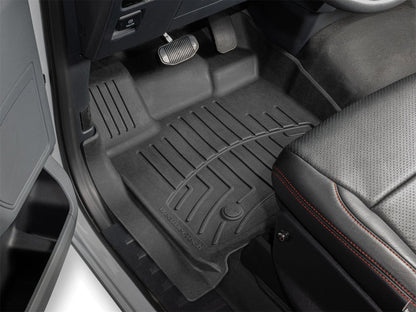 WeatherTech 15-20 Ford F-150 1st Row Front FloorLiner HP for Vinyl Floor - Black
