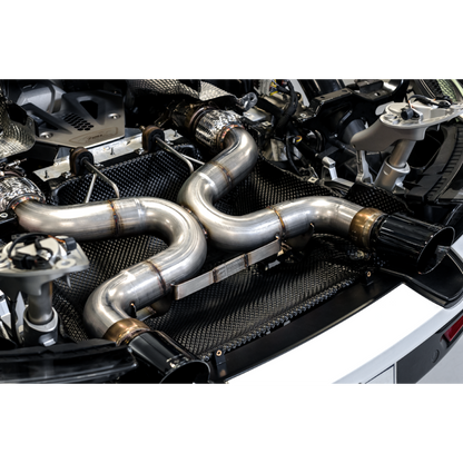 AWE Tuning McLaren 720S Performance Exhaust - Diamond Black Tips