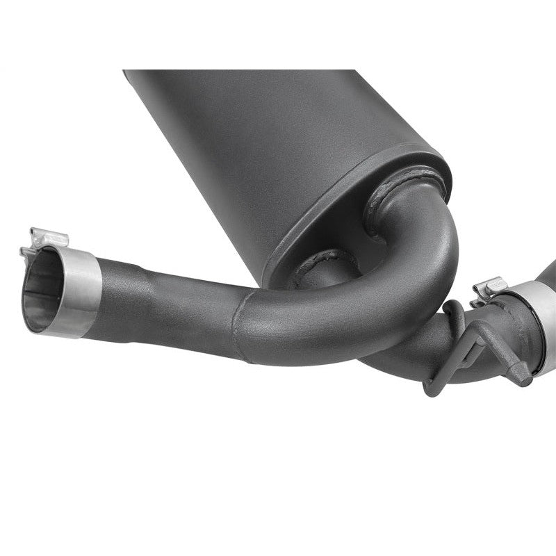 aFe Rebel Series 2.5in 409 SS Axle-Back Exhaust w/ Black Tips 2007+ Jeep Wrangler (JK) V6 3.6L/3.8L