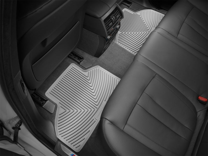 WeatherTech 16-26 BMW X1 28i / 18-26 BMW X2 28i Rear All-Weather Floor Mats - Grey