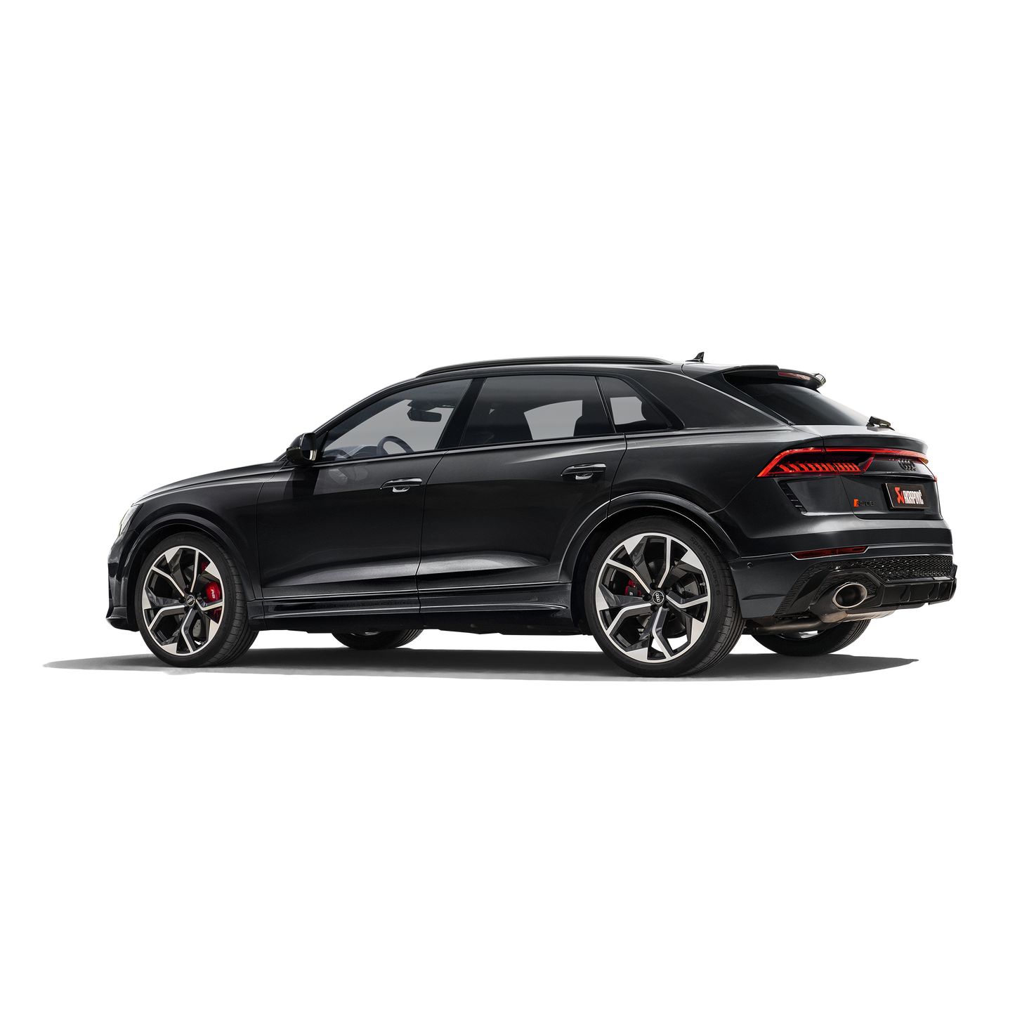 Akrapovič Evolution Line Catback Exhaust (Titanium) w/Carbon Tips - 2020+ Audi RSQ8