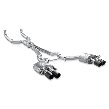 Akrapovič Evolution Line Catback Exhaust System (Titanium) w/Carbon Tips - 2012-2018 BMW M6